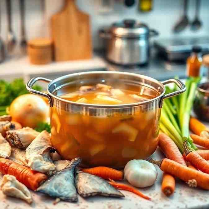 Fish Bone Broth Savor Barbadian Sea Flavors